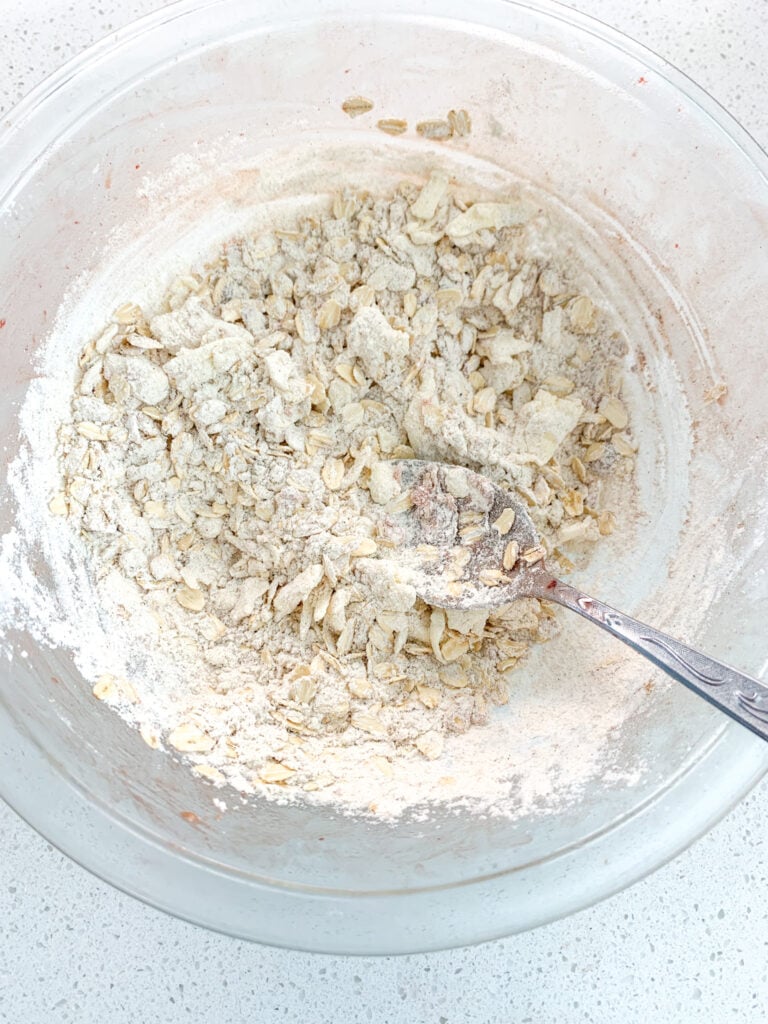 butter grated into sourdough cobbler topping