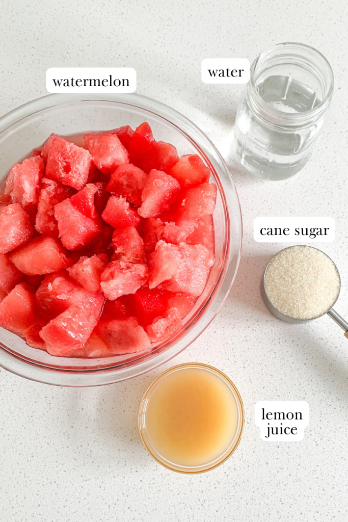 watermelon lemonade labeled ingredients