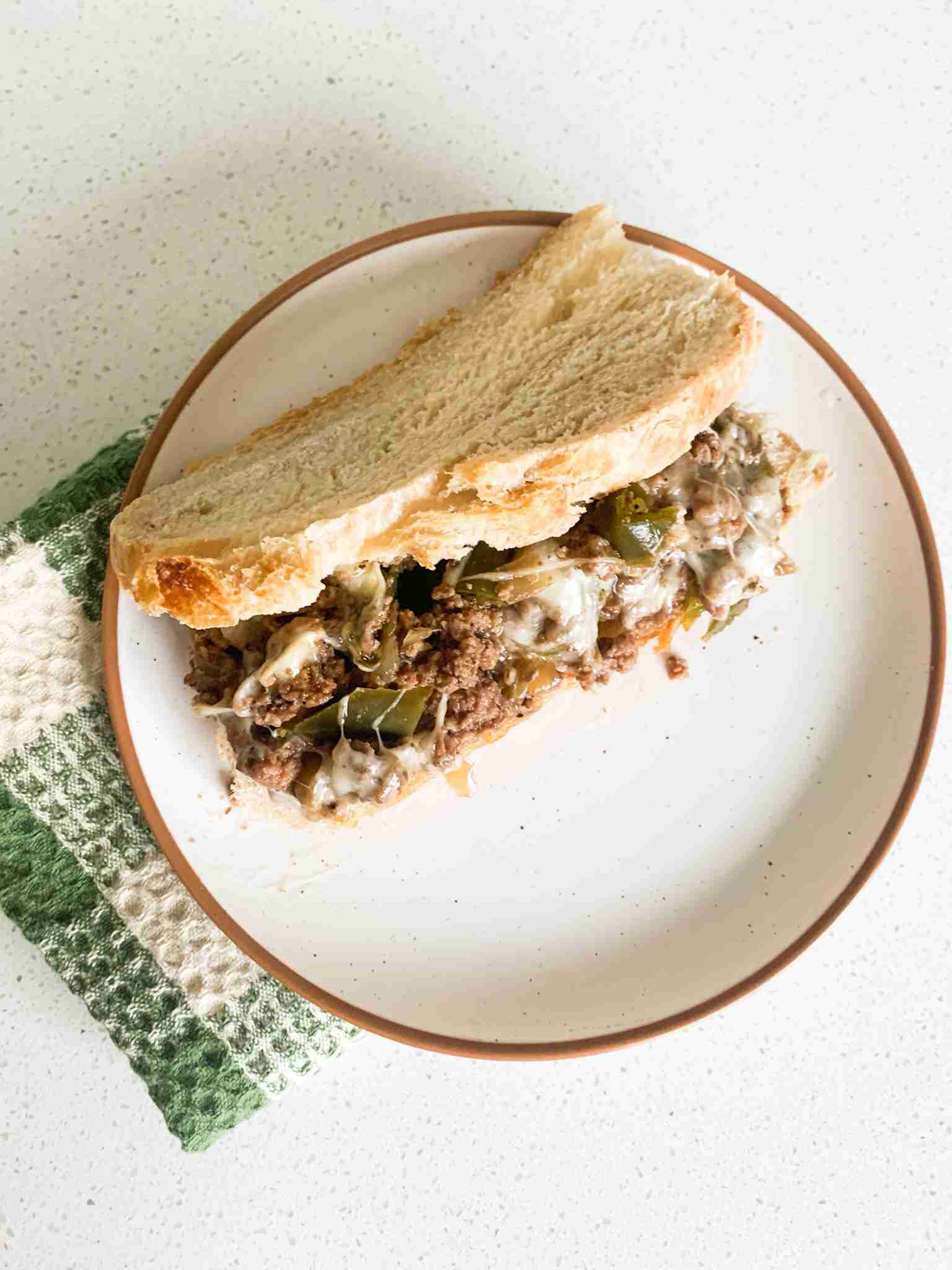 philly cheesesteak sloppy joes