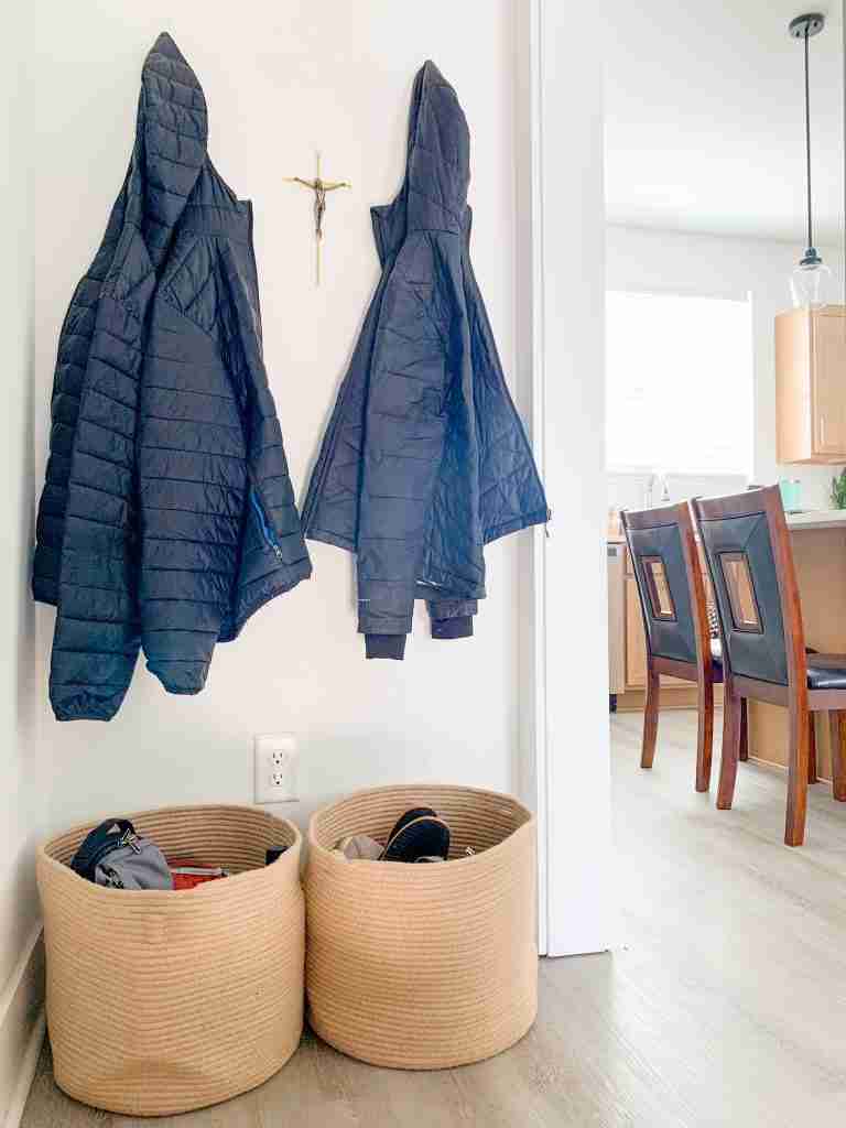 entryway organization