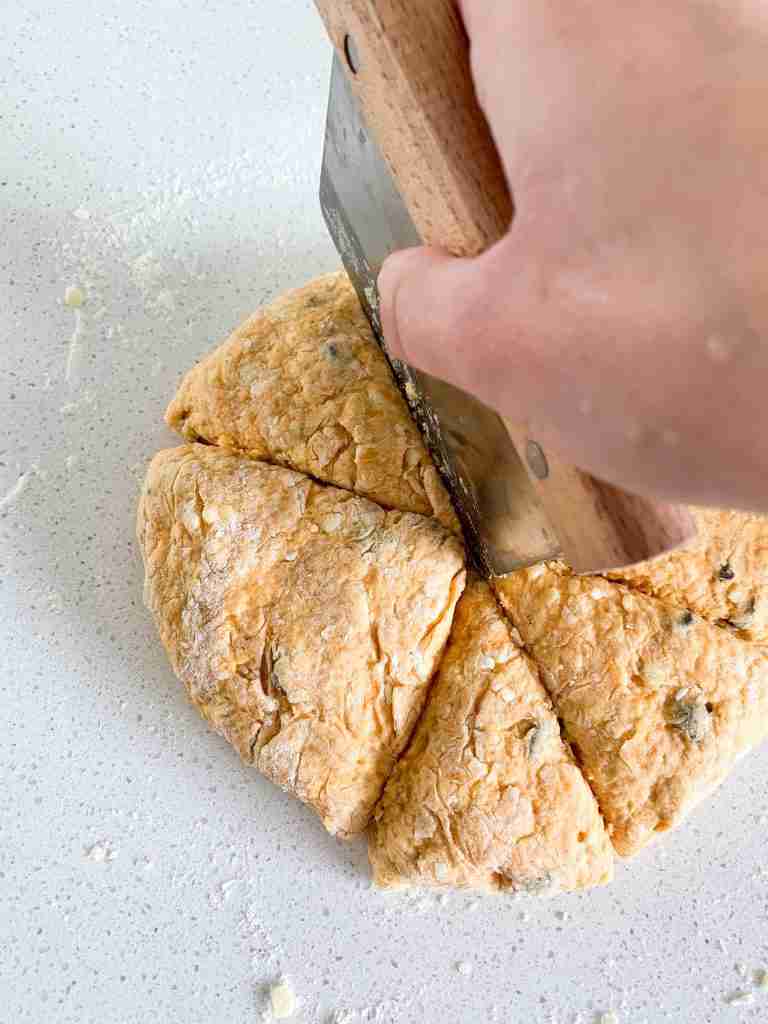 sourdough pumpkin scones