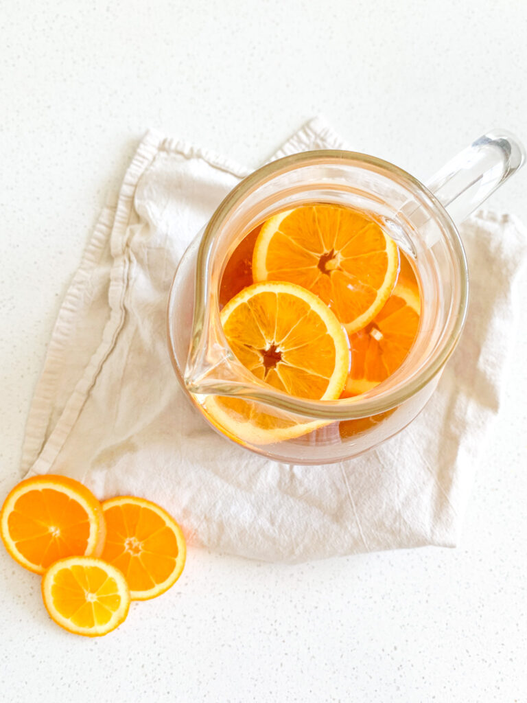 freshly brewed tennessee fruit tea