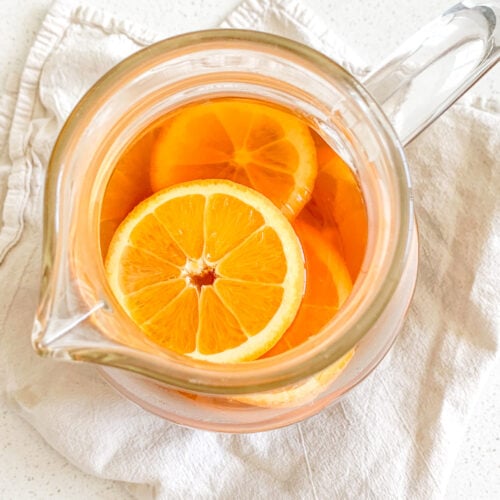 freshly brewed tennessee fruit tea