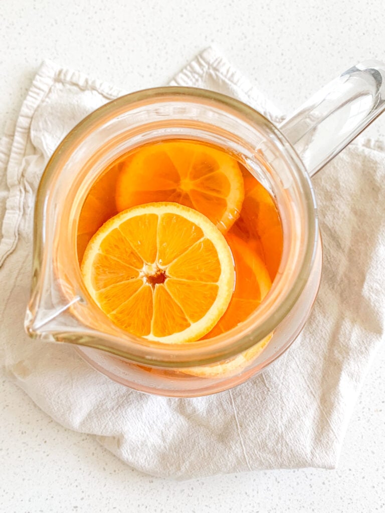 freshly brewed tennessee fruit tea