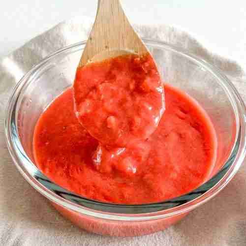 fresh strawberry filling