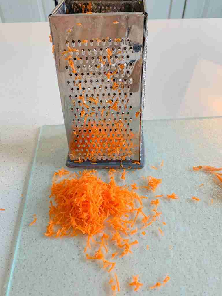carrots grated for hawaiian macaroni salad