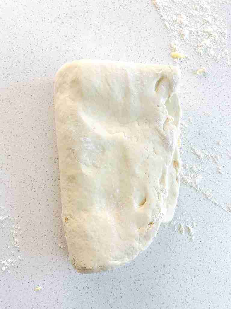 the second fold when folding my croissant dough