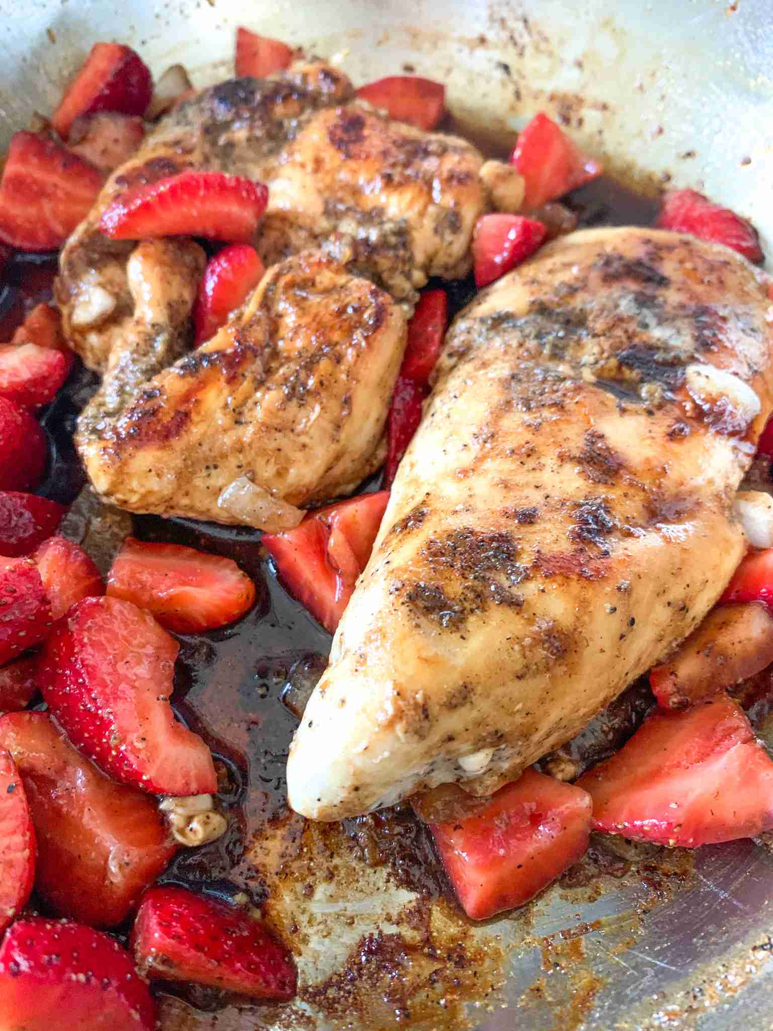 Strawberry Balsamic Chicken Breast