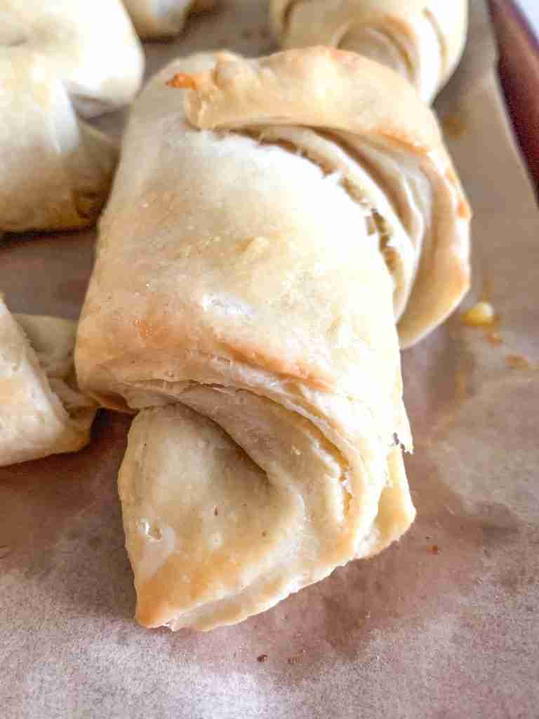 croissants on a sheet pan