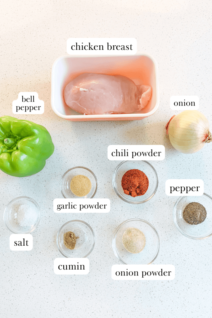 mexican chicken skewers labeled ingredients copy