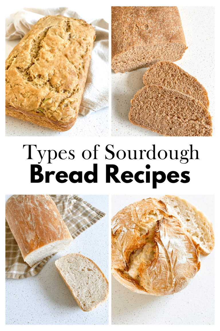 types of sourdough bread recipes