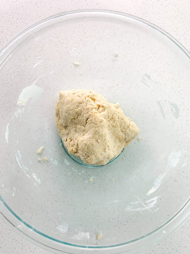 crescent roll dough ready for kneading