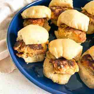 freshly made sourdough chicken minis