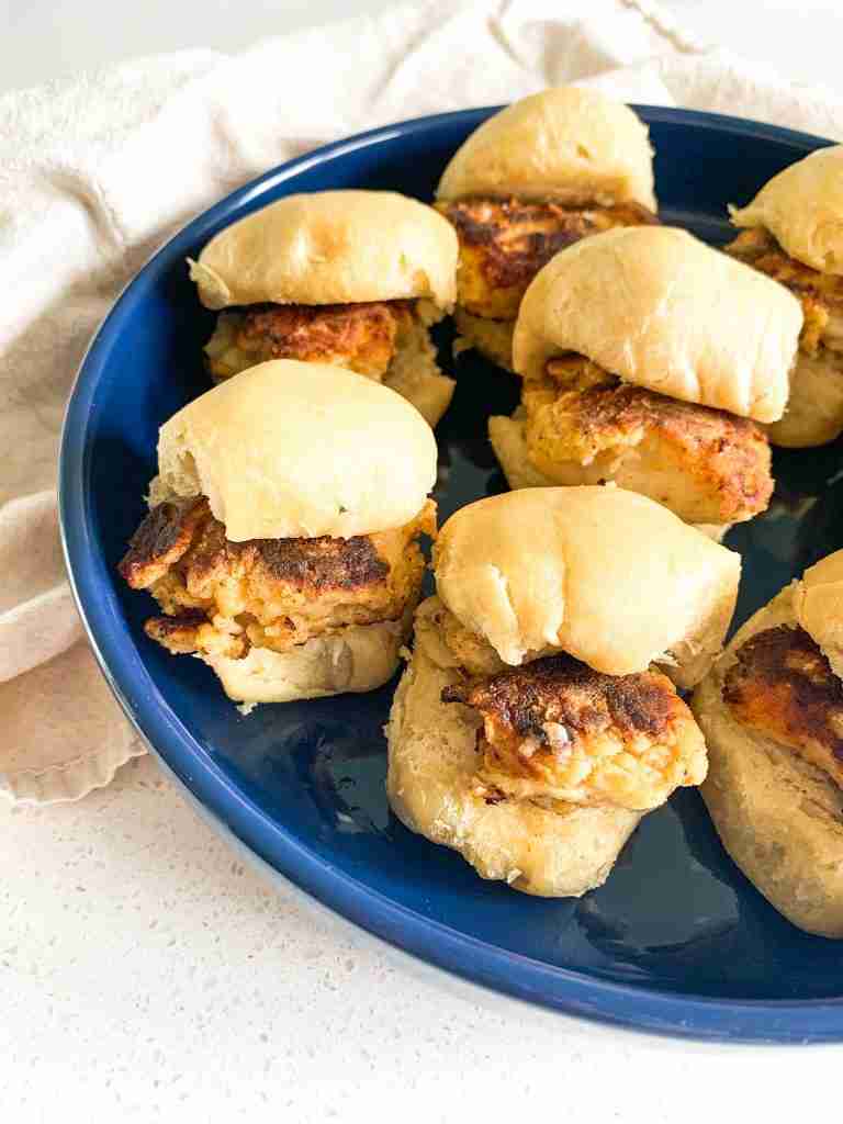 freshly made sourdough chicken minis