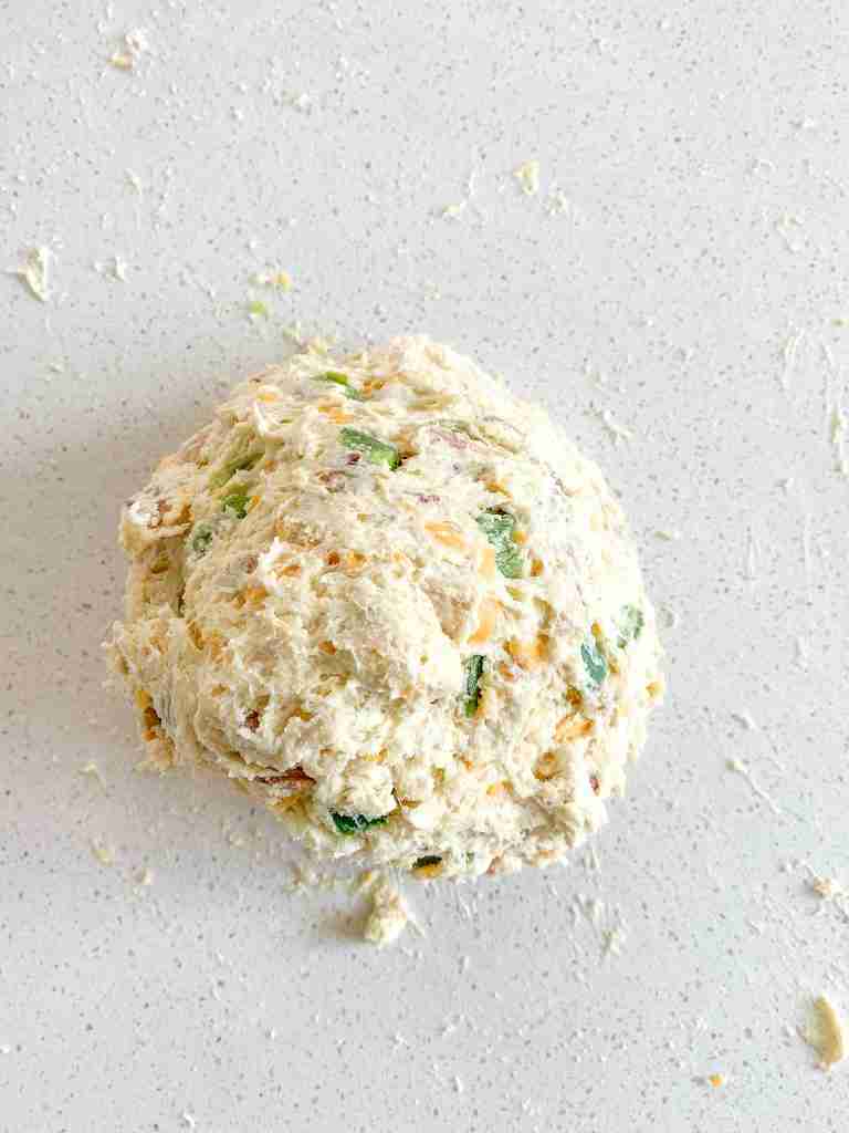 scone dough kneaded and ready for shaping