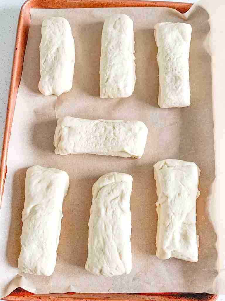 sourdough steakhouse rolls ready to proof