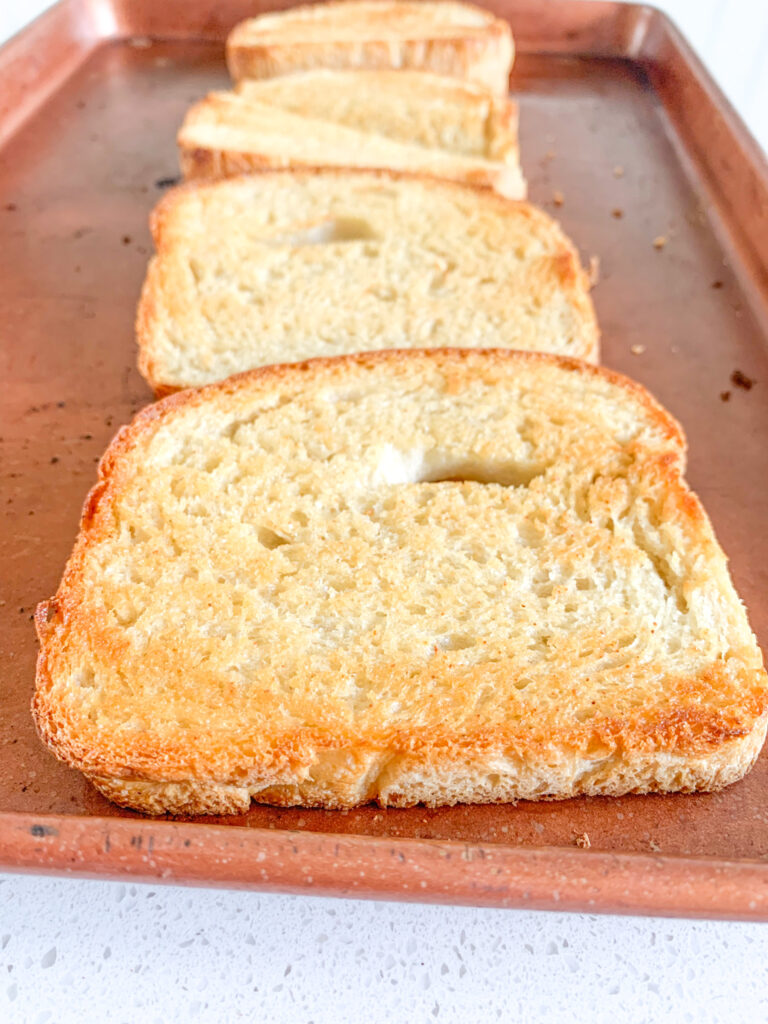 freshly made sourdough texas toast