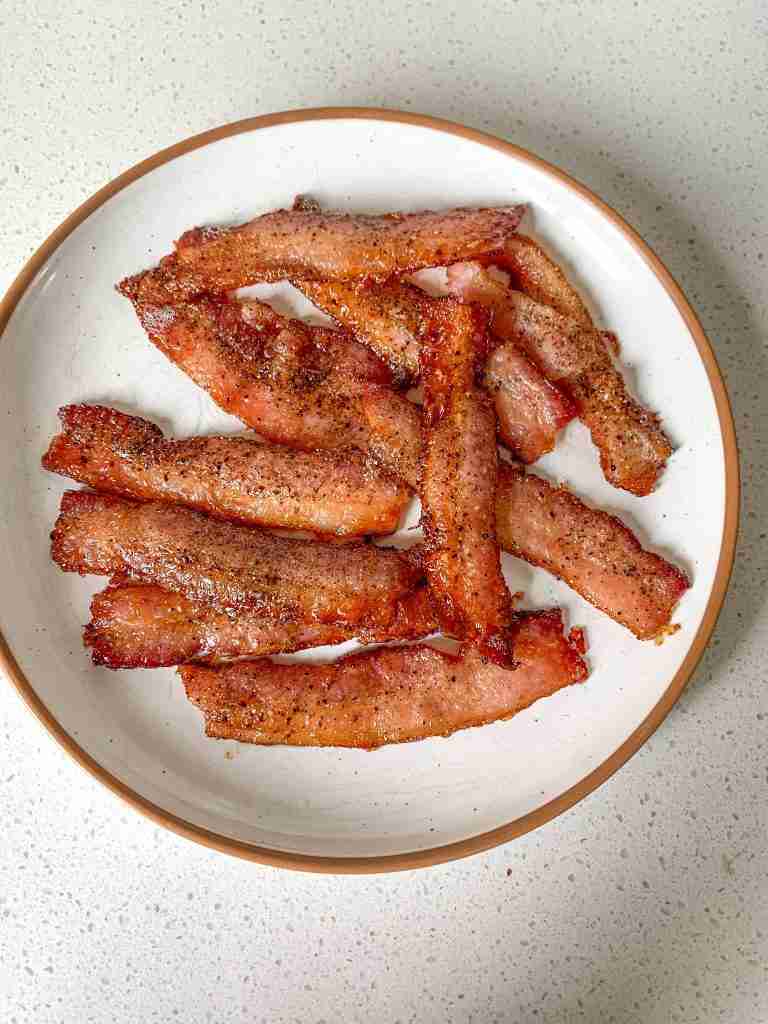 cooked bacon for alabama white bbq chicken bacon pizza