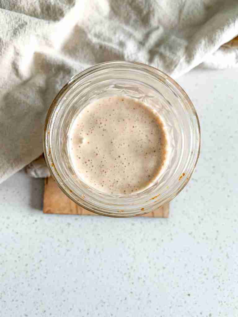 freshly made alabama white bbq sauce