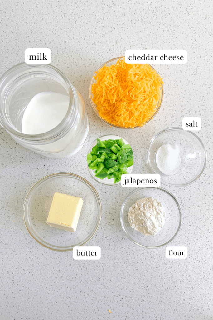 jalapeno cheese dip labeled ingredients