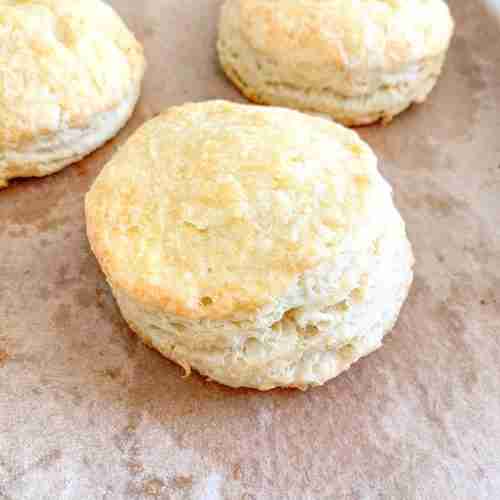 freshly baked sourdough buttermilk biscuits