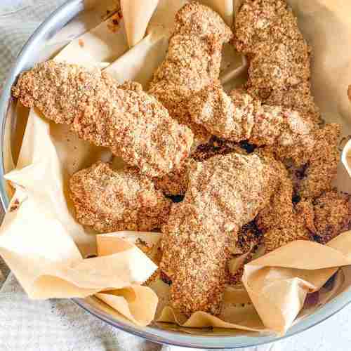 freshly made Oven-Baked Buttermilk Fried Chicken Tenders