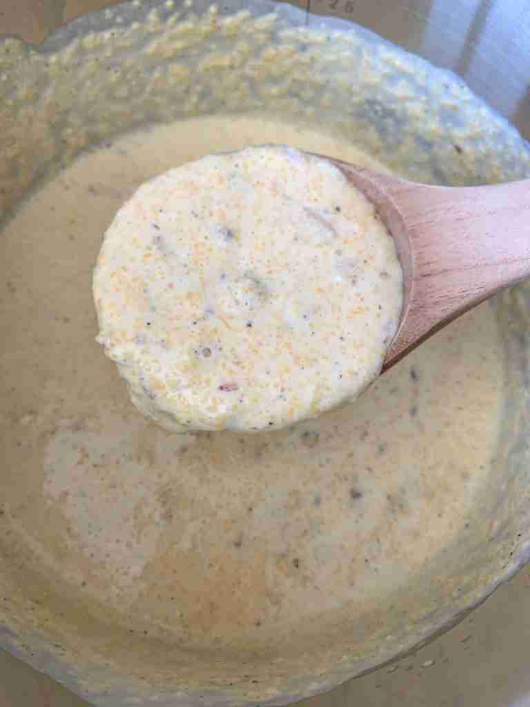 finishing bacon cheese grits recipe