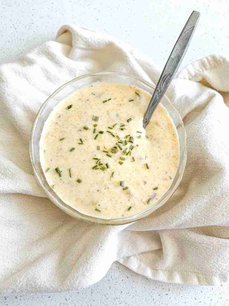 freshly made bowl of bacon cheese grits