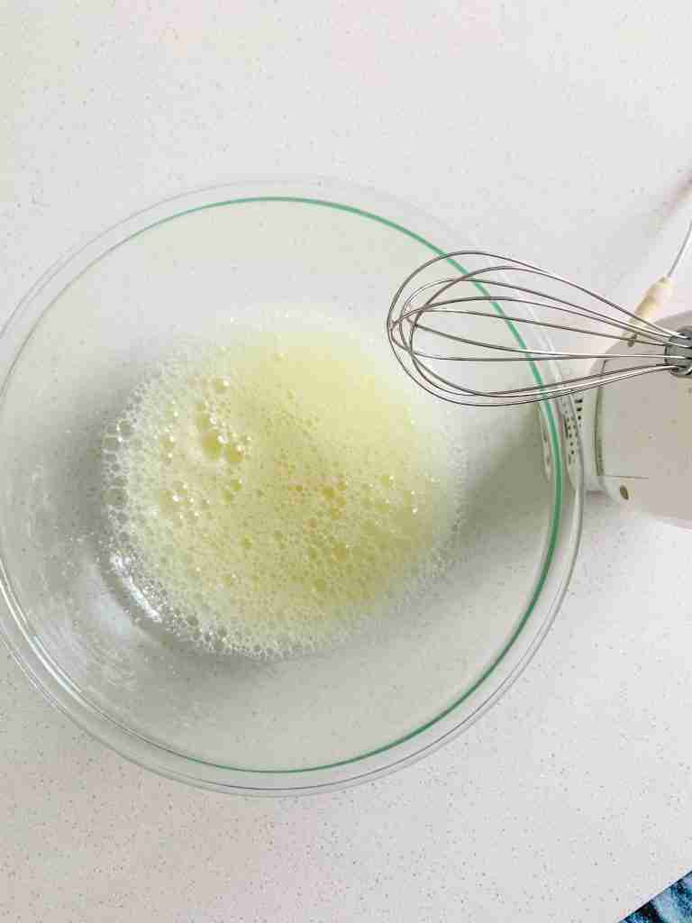 foaming egg whites for sourdough angel food cake