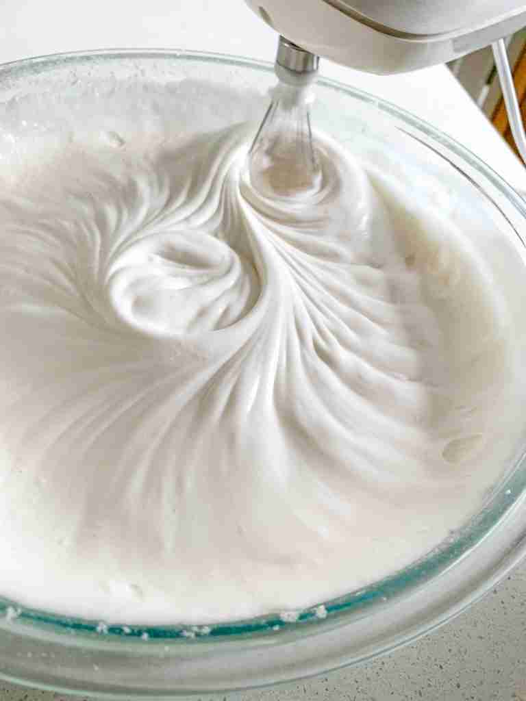 whipping meringue for sourdough angel food cake