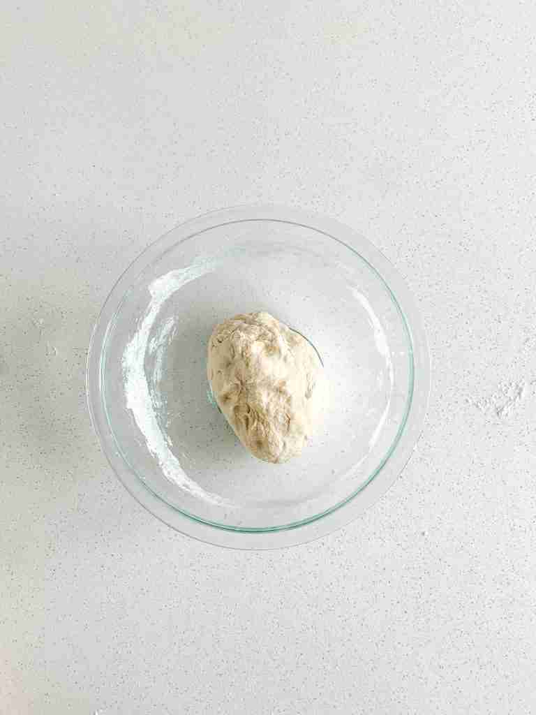 dough ready for bulk fermenting