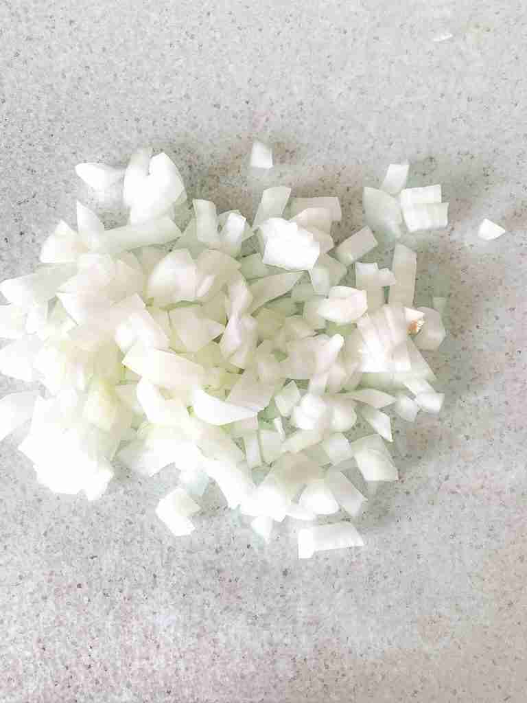 diced onion