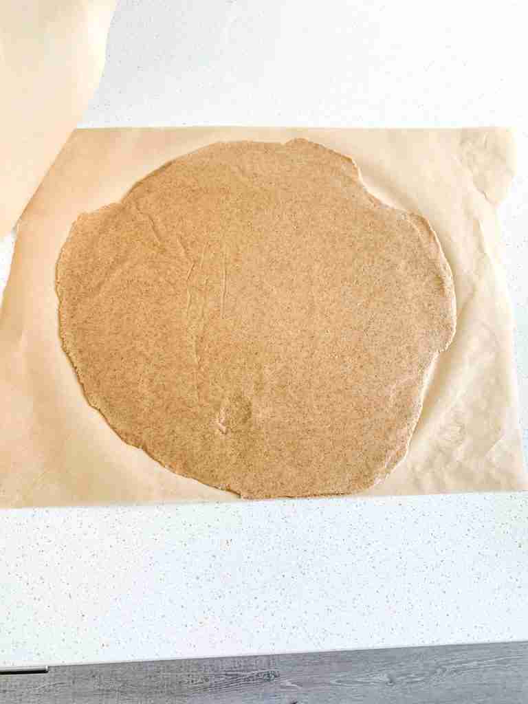 rolled our graham cracker dough