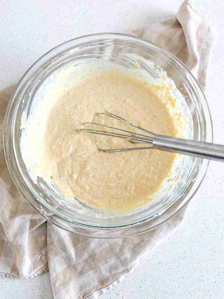 mixed up cornbread batter