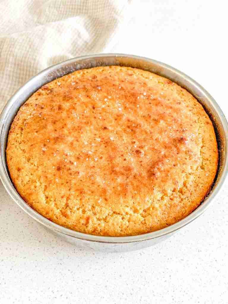 freshly made honey sourdough cornbread