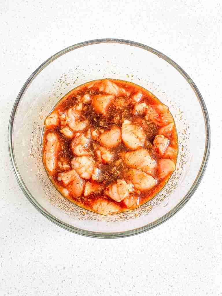 chicken in teriyaki marinade