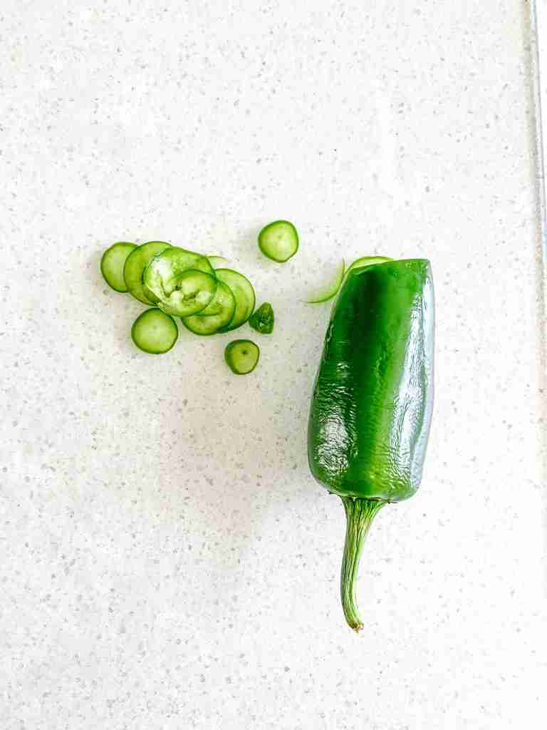 sliced jalapeno