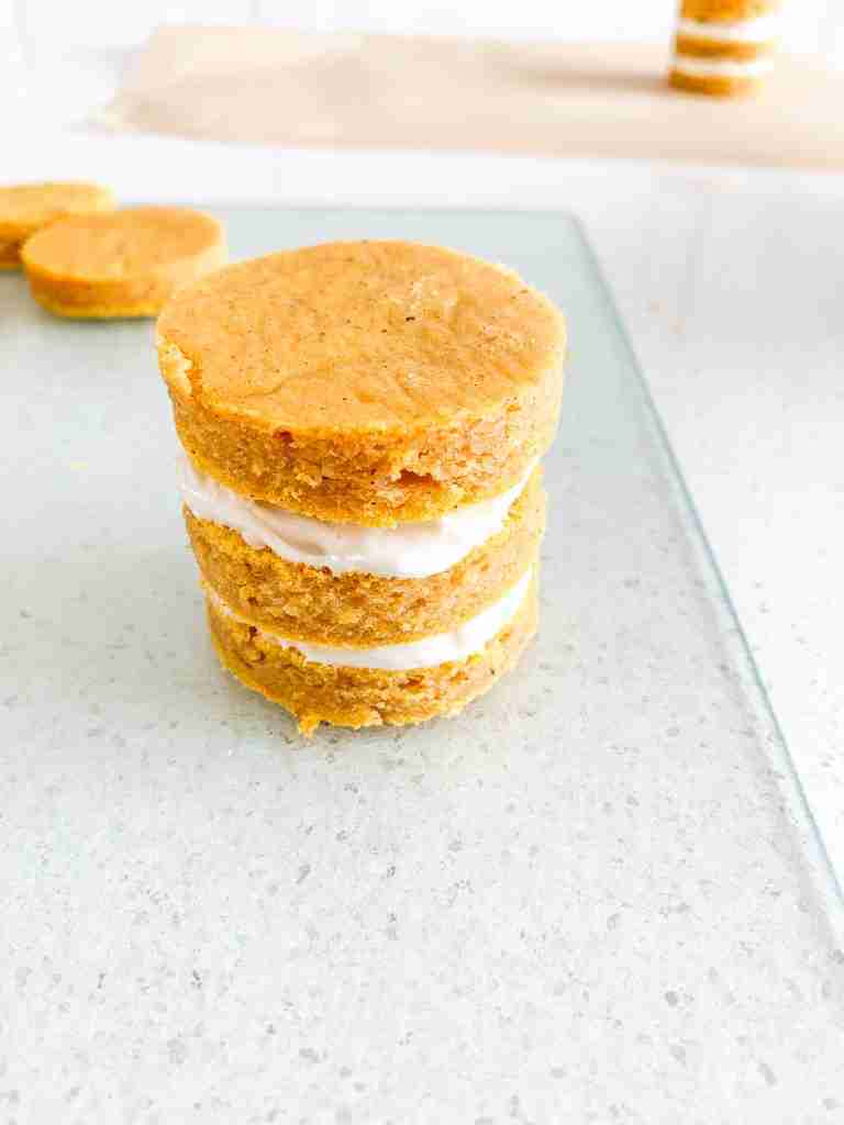 freshly made sourdough pumpkin roll bites