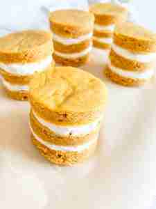 freshly made sourdough pumpkin roll bites