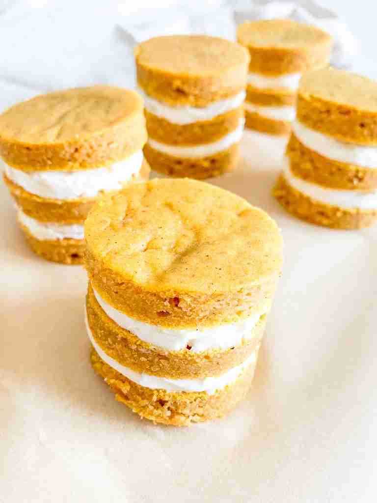 freshly made sourdough pumpkin roll bites
