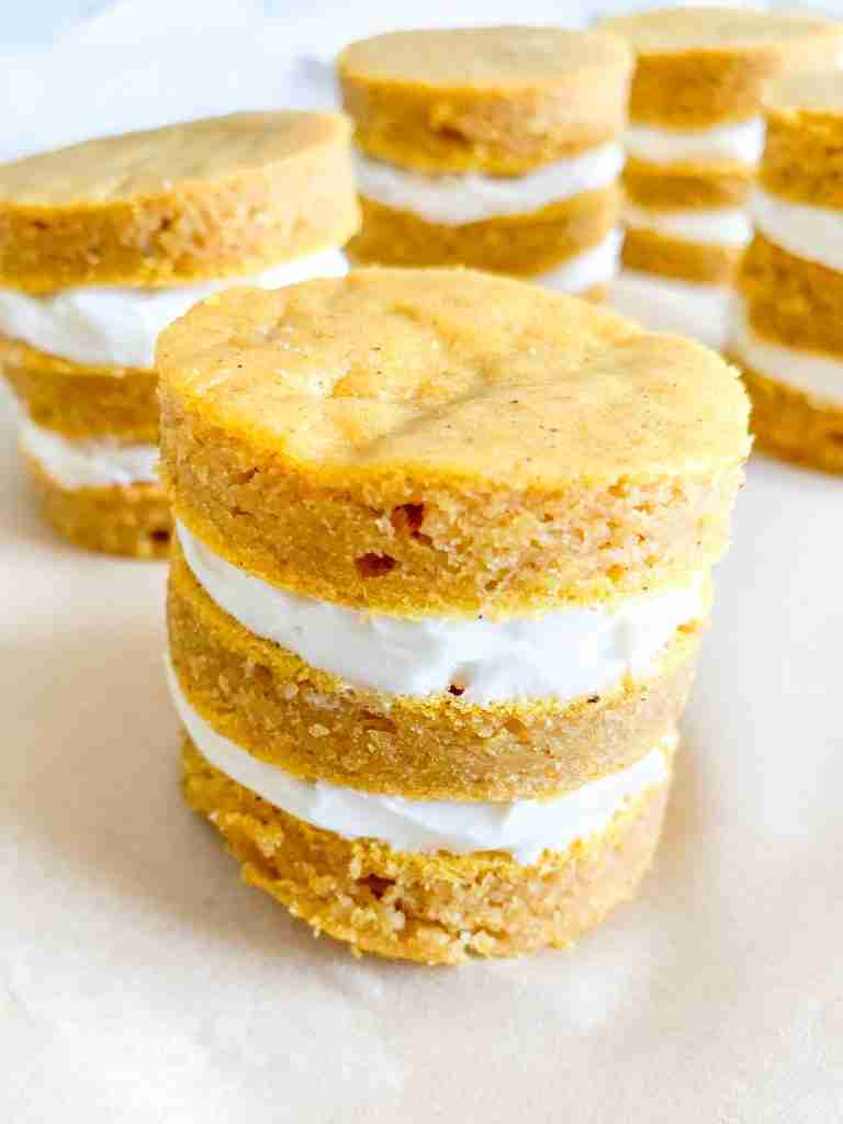 freshly made sourdough pumpkin roll bites