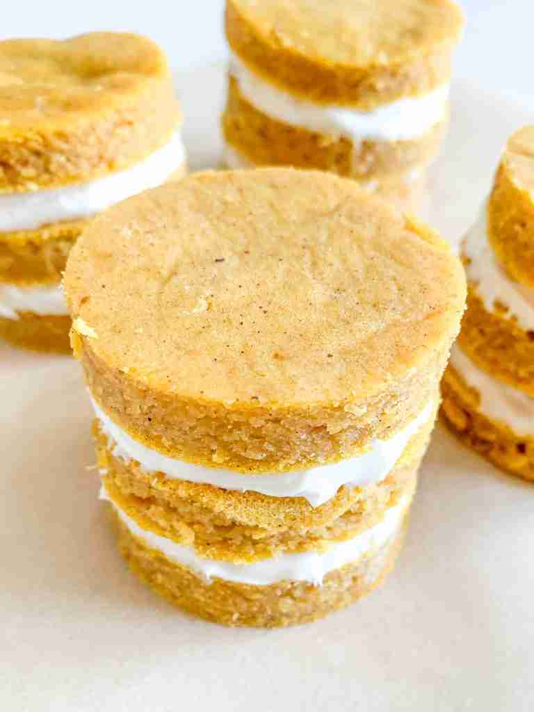 freshly made sourdough pumpkin roll bites