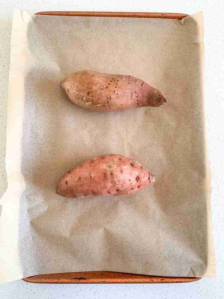baked sweet potatoes