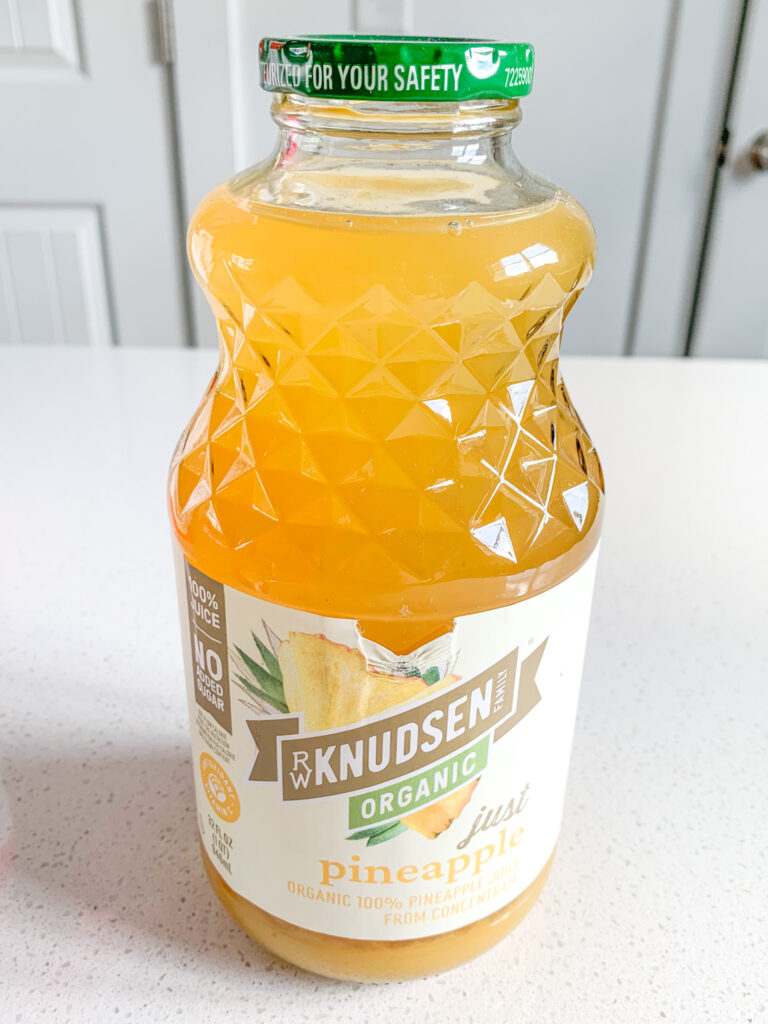 pineapple juice for hawaiian roll dough