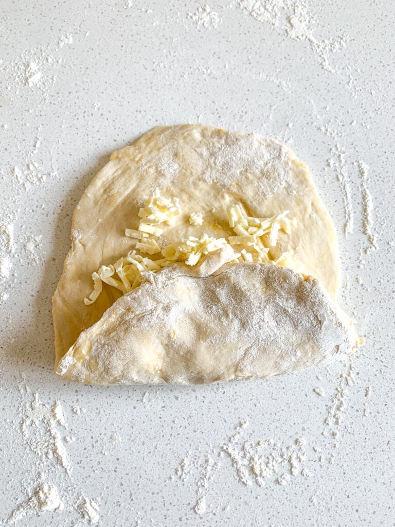 laminating sourdough danish dough with folds