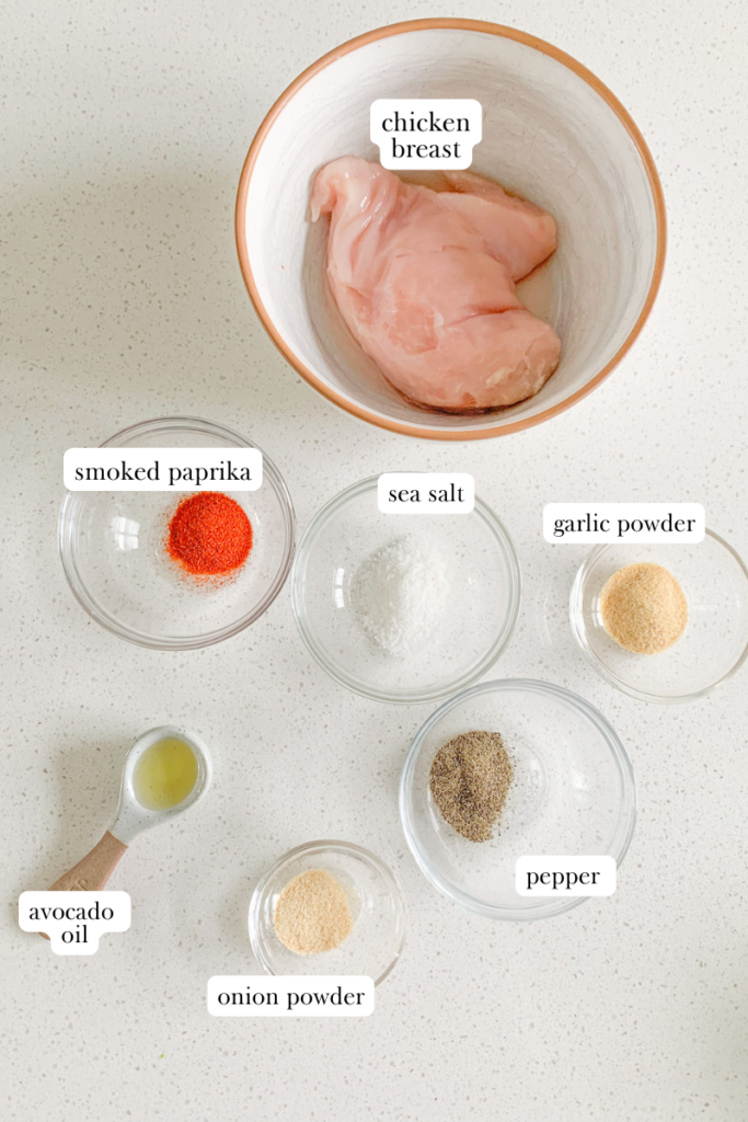 pulled chicken sliders labeled ingredients