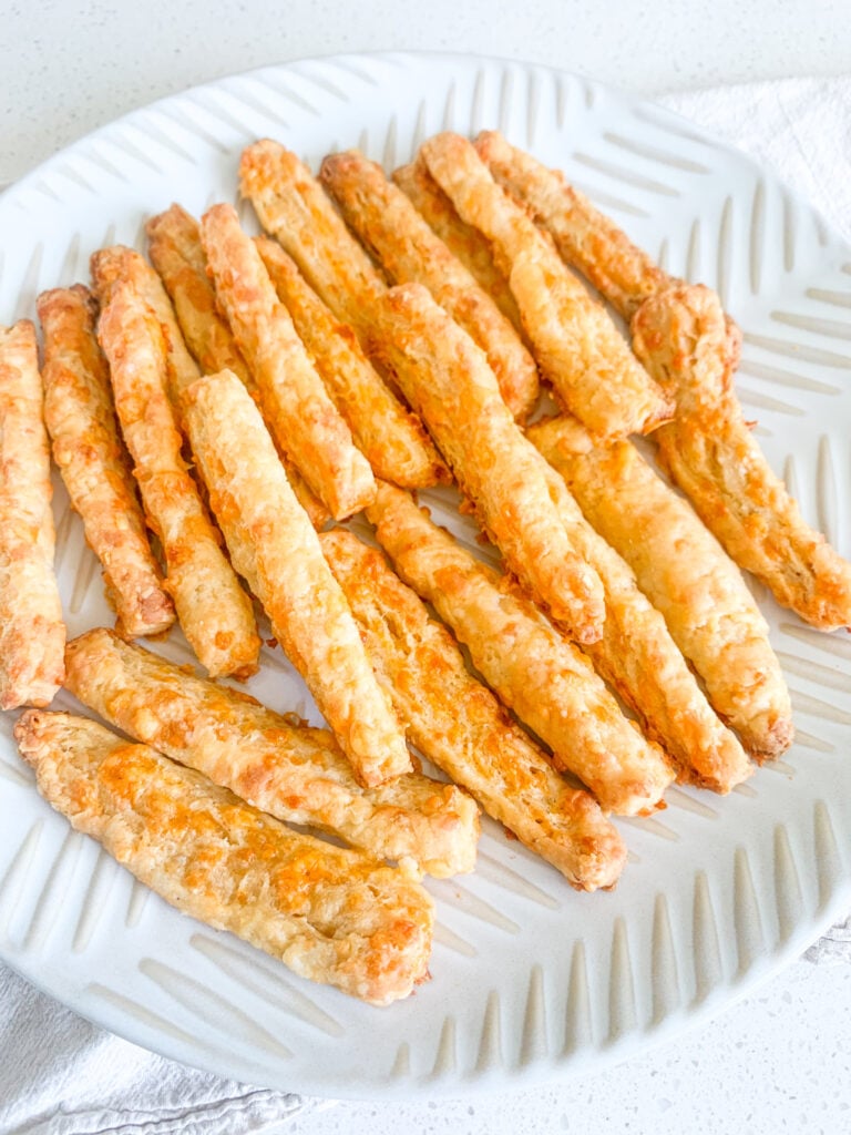 freshly baked sourdough southern cheese straws