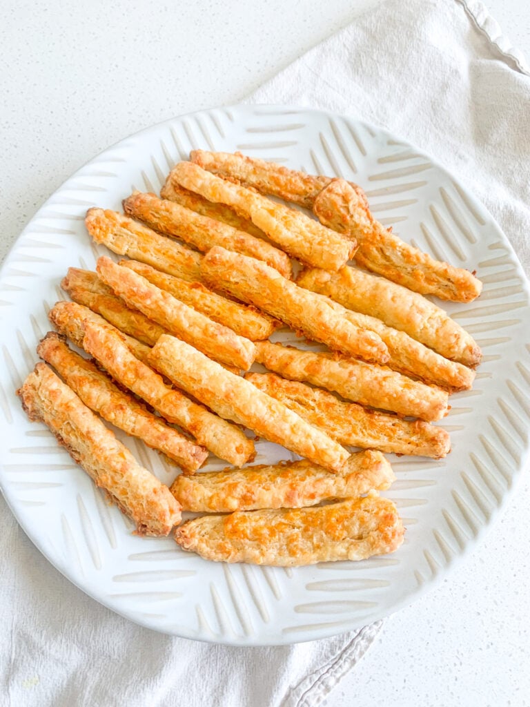 freshly baked sourdough southern cheese straws
